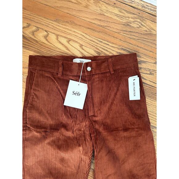 SeFR Mike Cotton-corduroy Trousers In Brown - Picture 7 of 7